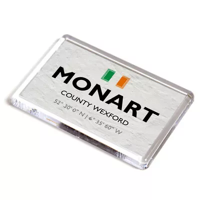Buy FRIDGE MAGNET - Monart - County Wexford - Ireland - Lat/Long • 3.99£