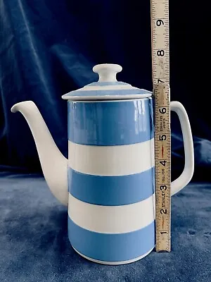 Buy Vintage 1930-60’s T.G. Tall Green Cornish Ware Coffee/Tea Pot Green Stamp • 37.93£
