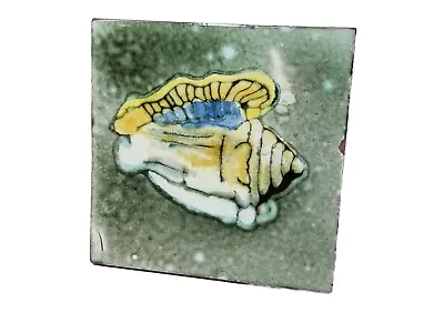 Buy Carter Tile Poole Pottery Conch Shell Tile 6  X 6  England • 46.46£