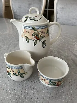 Buy Johnson Bros English Tea Set- Teapot, Sugar Bowl And Milk Jug, • 27£