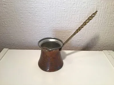 Buy Copper Plate Arabic/Turkish/Middle Eastern Coffee Pot • 6£
