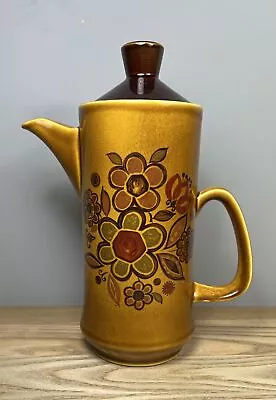 Buy Vintage 1970s Royal Worcester, Palissy 'Sierra' Pattern Coffee Pot Floral 27cm • 9.99£