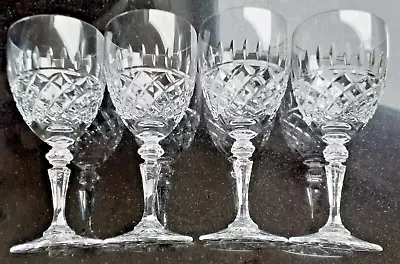 Buy 4 - Galway - Irish Lead Crystal - Rathmore Design - Wine Glasses - Boxed • 69.99£