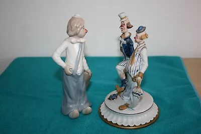 Buy Capodimonte Figure Group Plus One Clown By Casades • 18£