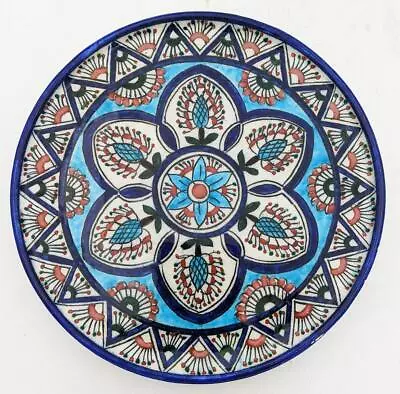 Buy Aohnai Greek Iznik Kutahya Style Pottery Dish 20th Century • 135£