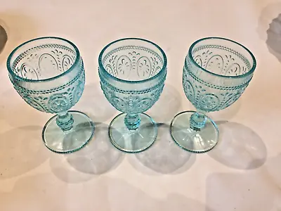 Buy Christmas Wine Glasses 3 Set Glass Drinking  Xmas Party Glassware • 16.50£