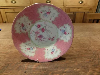 Buy  The Foley China England Hand Painted Vintage Plate  23cm -  Pre Shelley - VGC • 12£