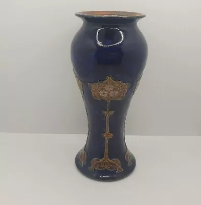 Buy Royal Doulton Art Nouveau Stoneware Vase - Louisa Wakely / L. Waters C.1905 • 120£
