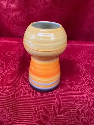Buy Art Deco Shelley Harmony Drip Ware Vase MC46 • 44.99£