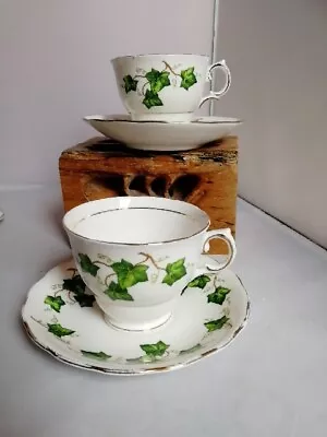 Buy Ivy Colclough Cup And Saucer X2 • 12£