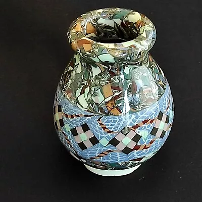 Buy Jean Gerbino Mosaic Vase C1930 • 195£