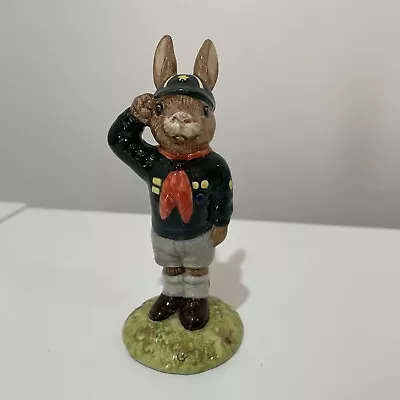 Buy ROYAL DOULTON BUNNYKINS Be Prepared Scout Rabbit Figurine 1986 *VGC* Ornament • 15£