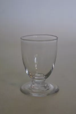 Buy Miniature Plain Footed Tot Glass With Polished Pontil Mark - Antique ? • 1.75£