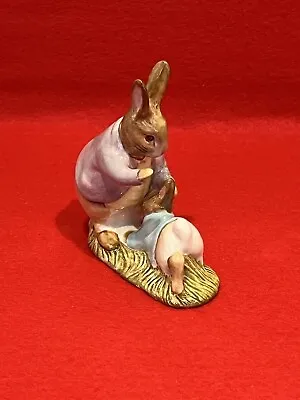 Buy Beswick Beatrix Potter Mr Benjamin Bunny & Peter Rabbit Figurine Ornament • 14.99£