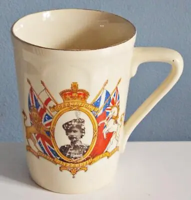 Buy Queen Elizabeth 1953 Coronation Commemorative Royal Art Pottery Mug Cup • 9.99£