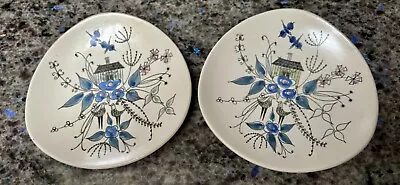 Buy 2 X Stavangerflint Of Norway  Handpainted Decorative Plate, Slightly Different.  • 12£