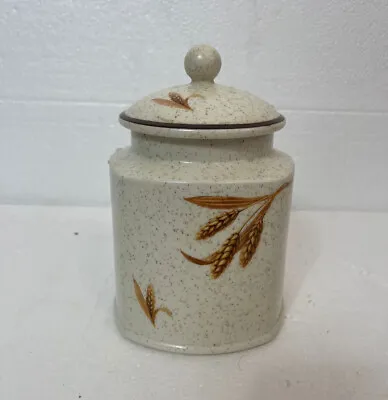 Buy Vintage Arthur Wood Flour Pot Storage Container Pottery Country Home Rare • 22£