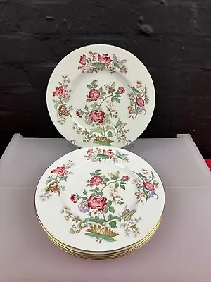 Buy 6 X Wedgwood Charnwood Dinner Plates 27.5 Cm Wide 2 Sets Available • 59.99£