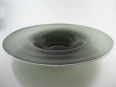 Buy  Vintage & Rare Whitefriars Soda Glass Enamel Trim Bowl Or Plate No 9640 C1966 • 152.65£
