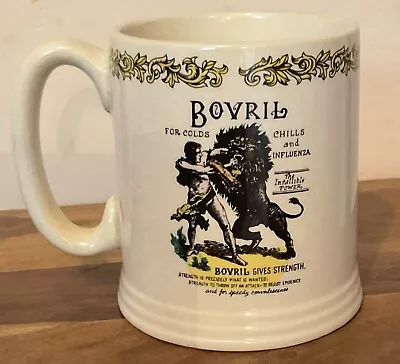 Buy Bovril Lion Lord Nelson Pottery Vintage Advertising Large Tankard Style Mug 11cm • 9.99£