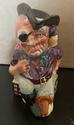 Buy Vintage Long John Silver Pirate Toby Jug - Made In Great Britain 13.5cm Tall • 4.99£