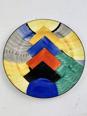 Buy Another Susie Cooper Designed CUBIST Pattern Plate, 16cms. Art Deco, Circa 1930. • 125£