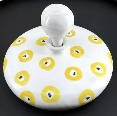 Buy Vintage 50s RAYMOR Italian CAF Ceramic PERFUME Bottle MCM Art Pottery MOD Circle • 183.93£