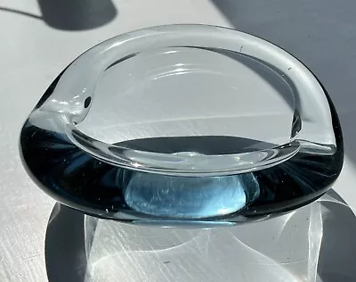 Buy ICONIC 50s VINTAGE PER LUTKEN HOLMEGAARD GLASS BOWL IN AQUA • 20£