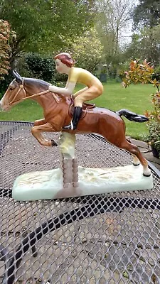 Buy Rare Beswick Model 939 Girl On Jumping Horse By Arthur Greddington • 195£