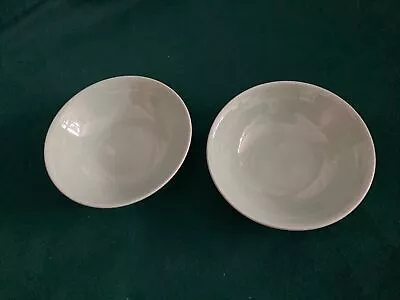 Buy 2x Woods Ware Beryl Green 6.5  Cereal/ Soup Bowls • 6£