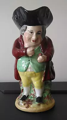Buy Antique Staffordshire Pottery ‘Snuff Taker’ Toby Jug, C. 1880 - 20 Cm (8”) Tall • 45£