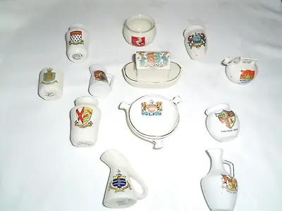 Buy Job Lot Of 12 Vintage Crested China Items, Including Noah's Ark. • 9.99£