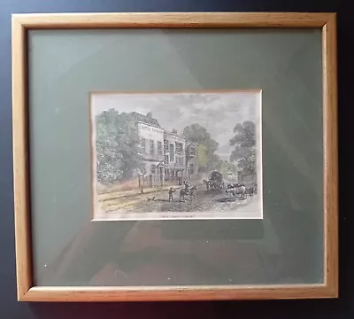 Buy Jack Straws Castle, Lithograph, Hand Coloured, Hampstead, Framed • 15£