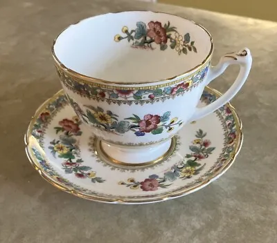 Buy Coalport Ming Rose Cup And Saucer Made In England • 14.50£