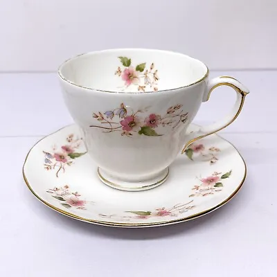 Buy Two-Piece Duchess Glen Bone China Tea Cup & Saucer Set White Tableware • 10.39£