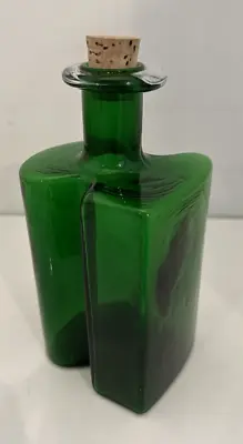 Buy Holmegaard Green Glass 8  Swig Jug Danish Modern Vintage  Hivert Decanter • 28.95£
