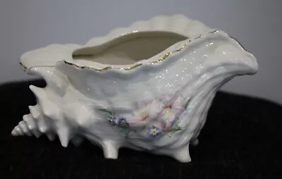 Buy CONCH SHELL PLANTER - VINTAGE From MARYLEIGH POTTERY STAFFORDSIRE (LARGE) • 16.50£