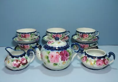 Buy 15pc Antique Hand Painted Porcelain JE-OH Nippon China Tea Set • 37.93£