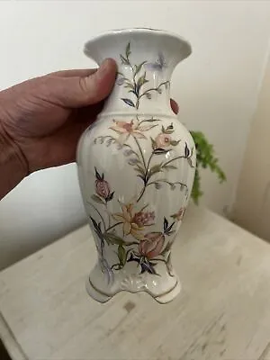 Buy Royal Winton Staffordshire Pottery Gild Detail Footed Vase, Floral Pattern • 9£