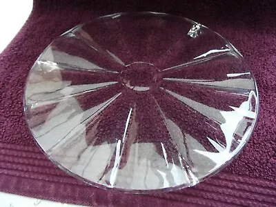 Buy Edinburgh International Crystal Glass 13  Cake Plate Boxed Excellent Condition. • 59.99£