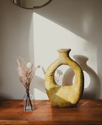 Buy Handmade Moroccan Tamegroute Sculpture Candlestick Holder - Ceramic Candleholder • 159£