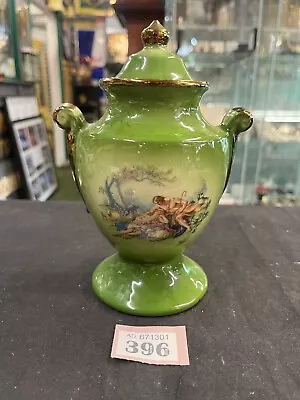 Buy English Bone China URN/Vase, KLM Pottery's Staffordshire With Lid Vintage • 39.99£