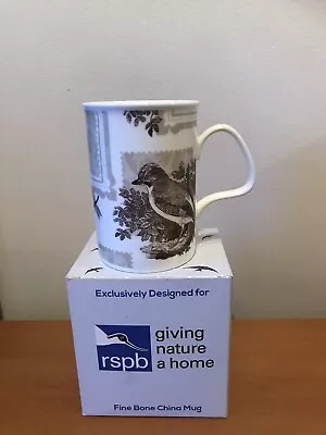 Buy Bird Wildlife Mug RSPB Roy Kirkham Fine Bone China Unused Boxed Coffee Tea Mug • 14.99£