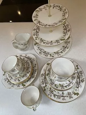 Buy Minton China Rose 8 Piece Afternoon Tea Set. Only 6 Cups. • 14.99£