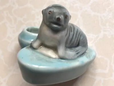 Buy Beautiful Rare Vintage Wade Whimsies Baby Seal Candle Holder • 4.99£