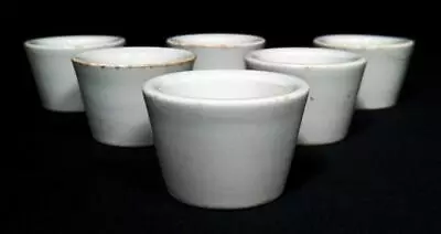 Buy Antique 19thC Pottery Irish Farmhouse Small Kitchen Bowls Set Of 6 • 44.99£
