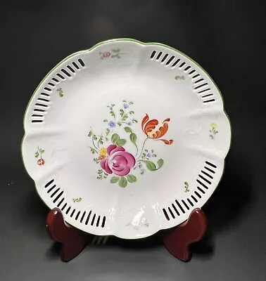 Buy Kaiser Porcelain West Germany Pierced Bowl 8  *bauernrose Friesland* Handmade • 18.73£