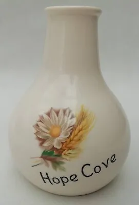 Buy New Devon Pottery Vintage Hope Cove Daisy Decor Small Vase • 10.99£