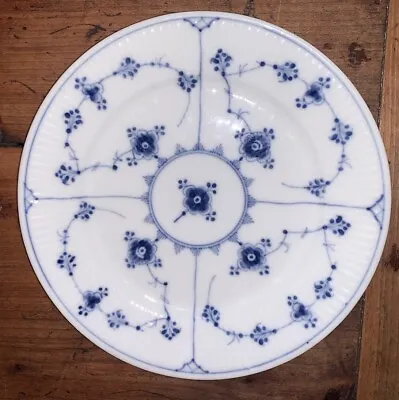 Buy Royal Copenhagen C1894-1900 Blue & White Fluted Plate 7.5”Diam 1/299 # 41 • 96.50£
