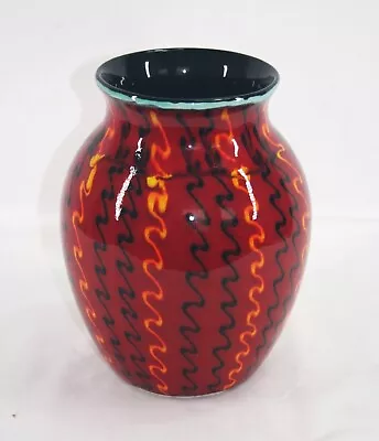 Buy Poole Pottery Strobe Squiggle Vase Large 10  - Thames Hospice • 31£
